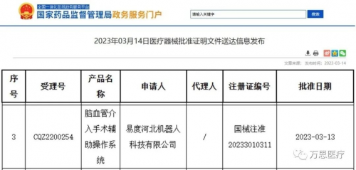 临床主导、创新引领——中国首款血管介入手术机器人获批上市